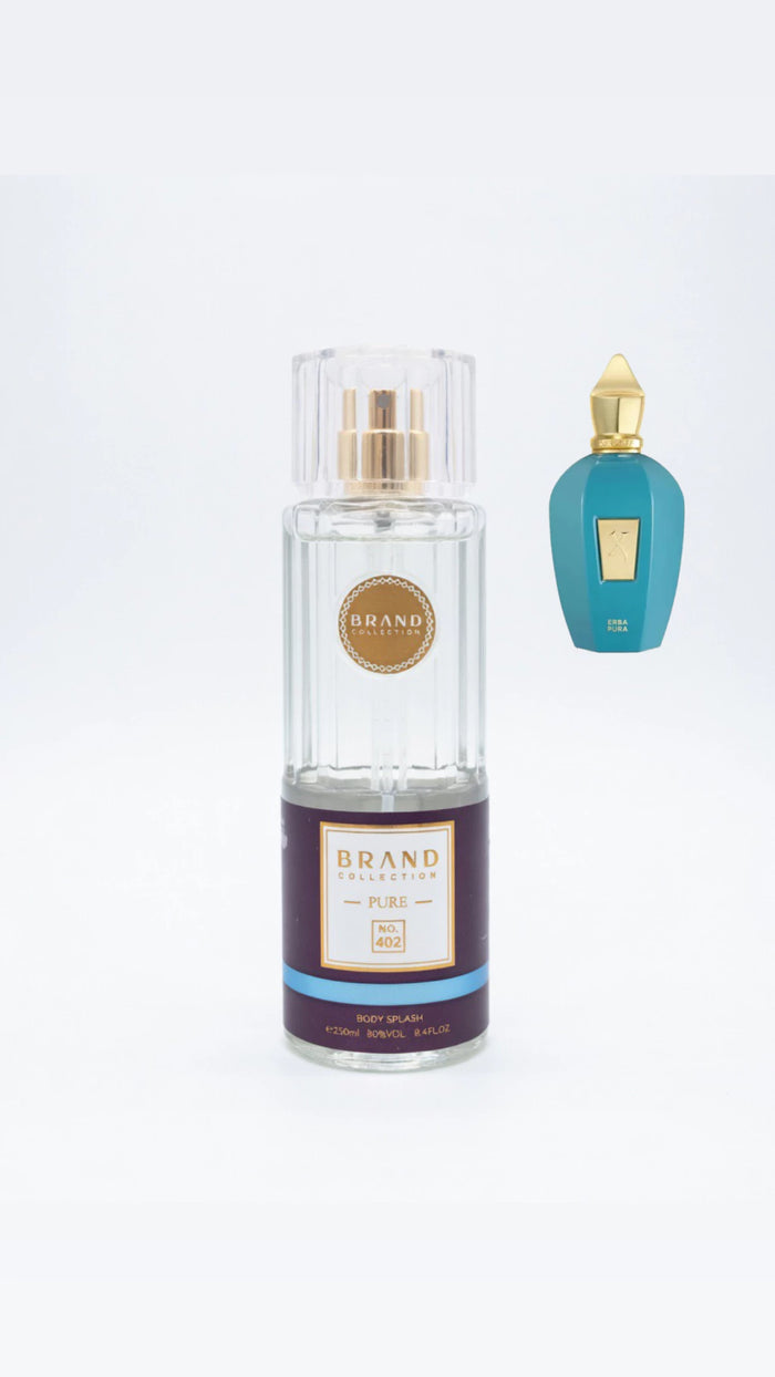 BODY SPLASH BRAND COLLETION 402 PURE REF. ERBA PURA-ROYAL AMBER 250ML