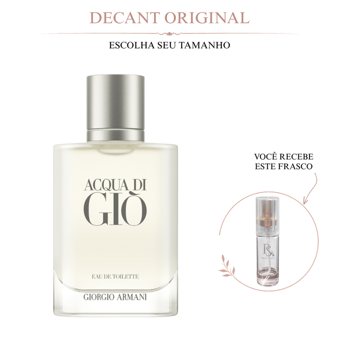Decant Acqua di Giò Eau de Toilette Giorgio Armani