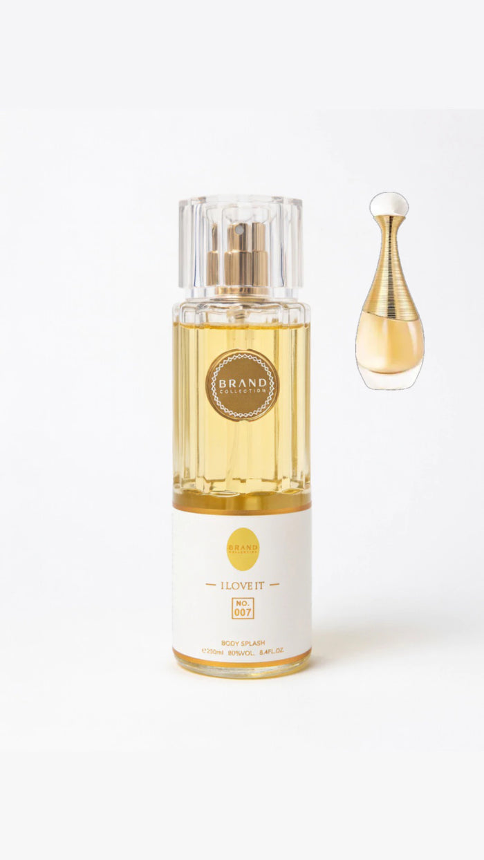 BODY SPLASH BRAND COLLETION 007 I LOVE IT REF. JADORE 250ML