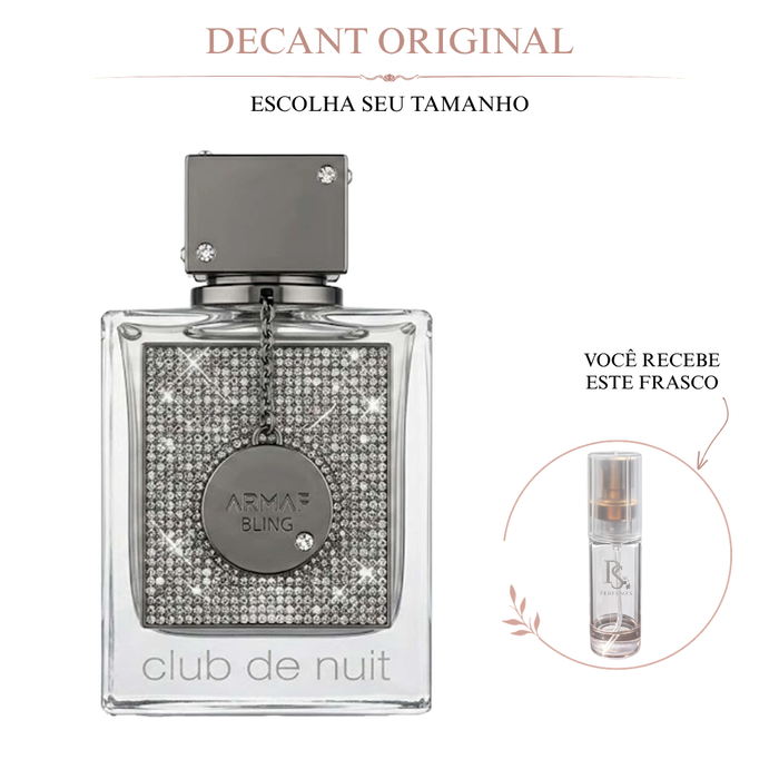 Decant Club de Nuit Bling Armaf - escolha o tamanho
