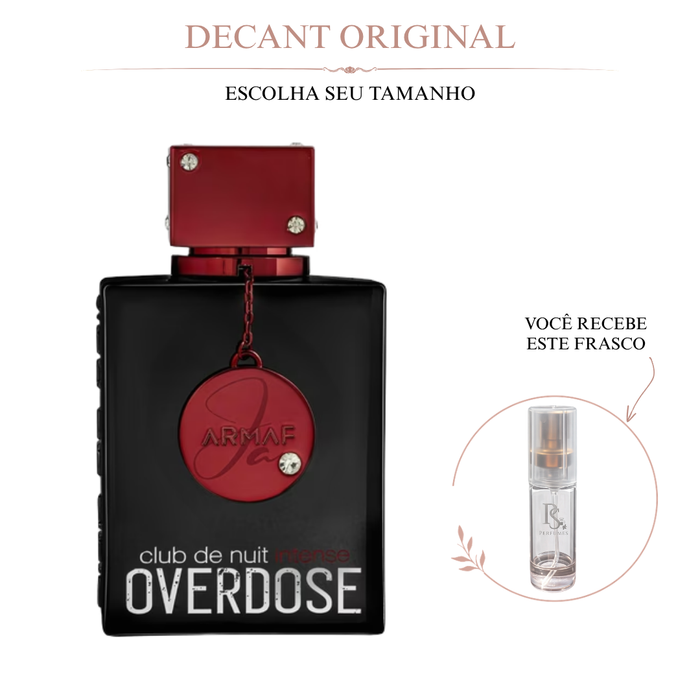 Decant Club De Nuit Intense Overdose Armaf - escolha o tamanho