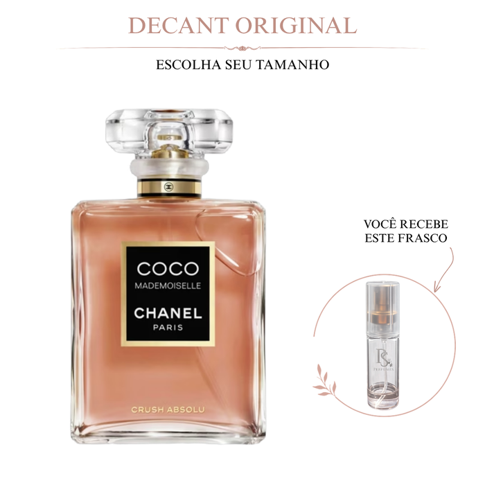 Decant Coco Mademoiselle Crush Absolu Chanel - escolha o tamanho