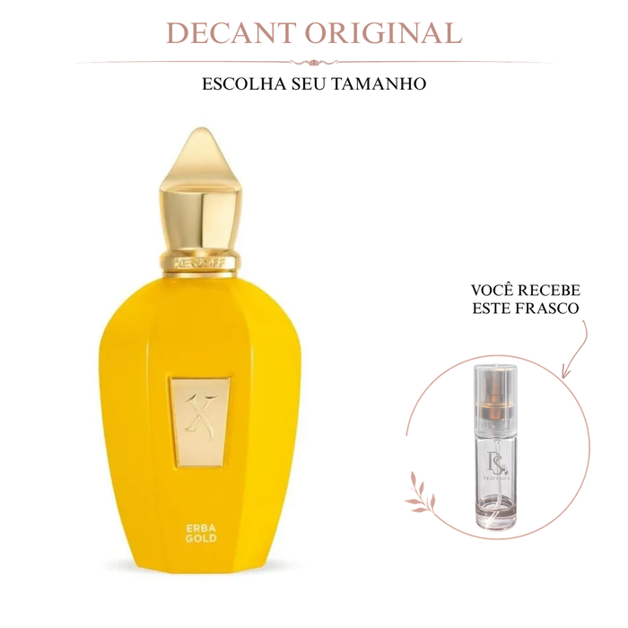 Decant Erba Gold Xerjoff original Polly Parfums