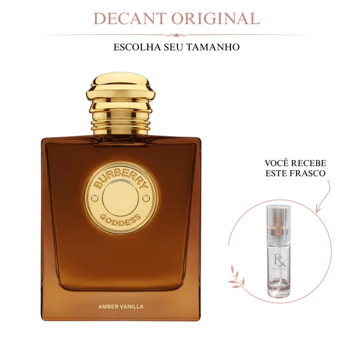 Decant Goddess Amber Vanilla Burberry - escolha o tamanho