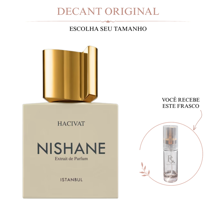 Decant Hacivat Nishane - escolha o tamanho