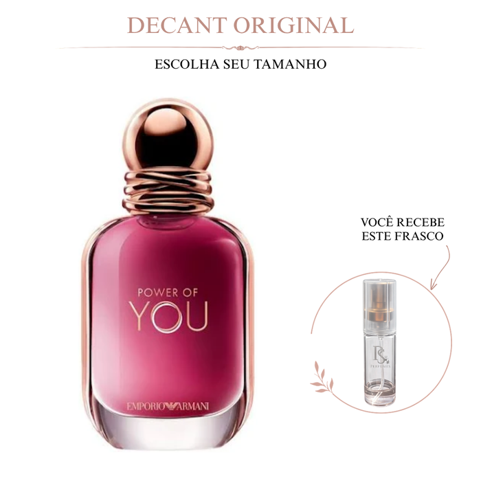 Decant Power of You Giorgio Armani - escolha o tamanho