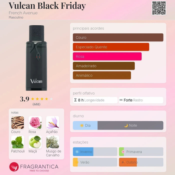 Notas olfativas — DECANT VULCAN BLACK