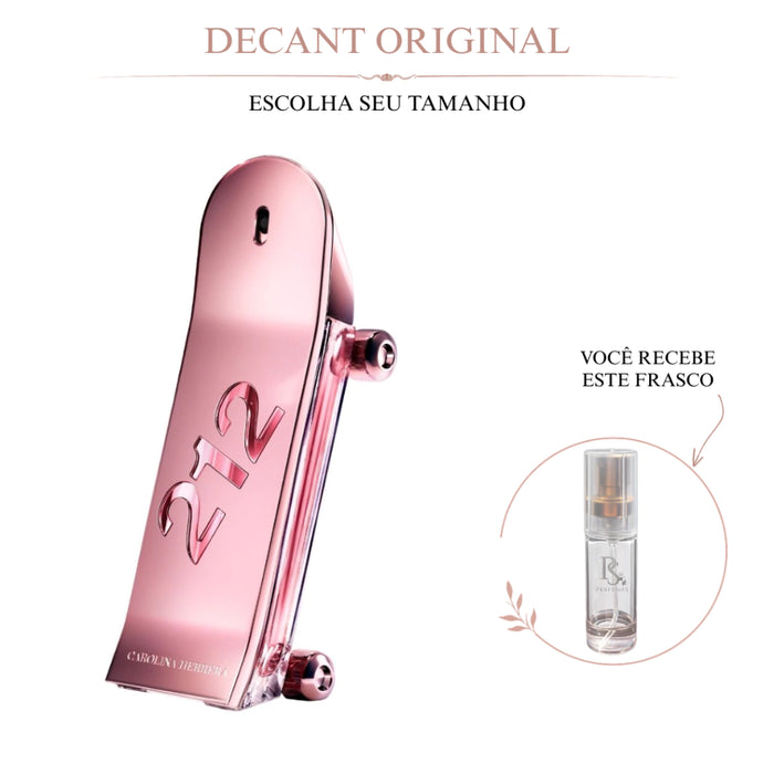 DECANT 212 HEROES EDT FOR HER FEMININO